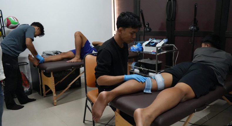 Jelang Porprov Sulsel 2026, KONI Makassar Pantau Kondisi Fisik Atlet Sepak Bola